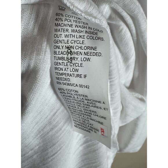 Alison Daley Women’s Top Plus Size 2X Slub Knit Cotton Blend Lightweight Print - Picture 4 of 6